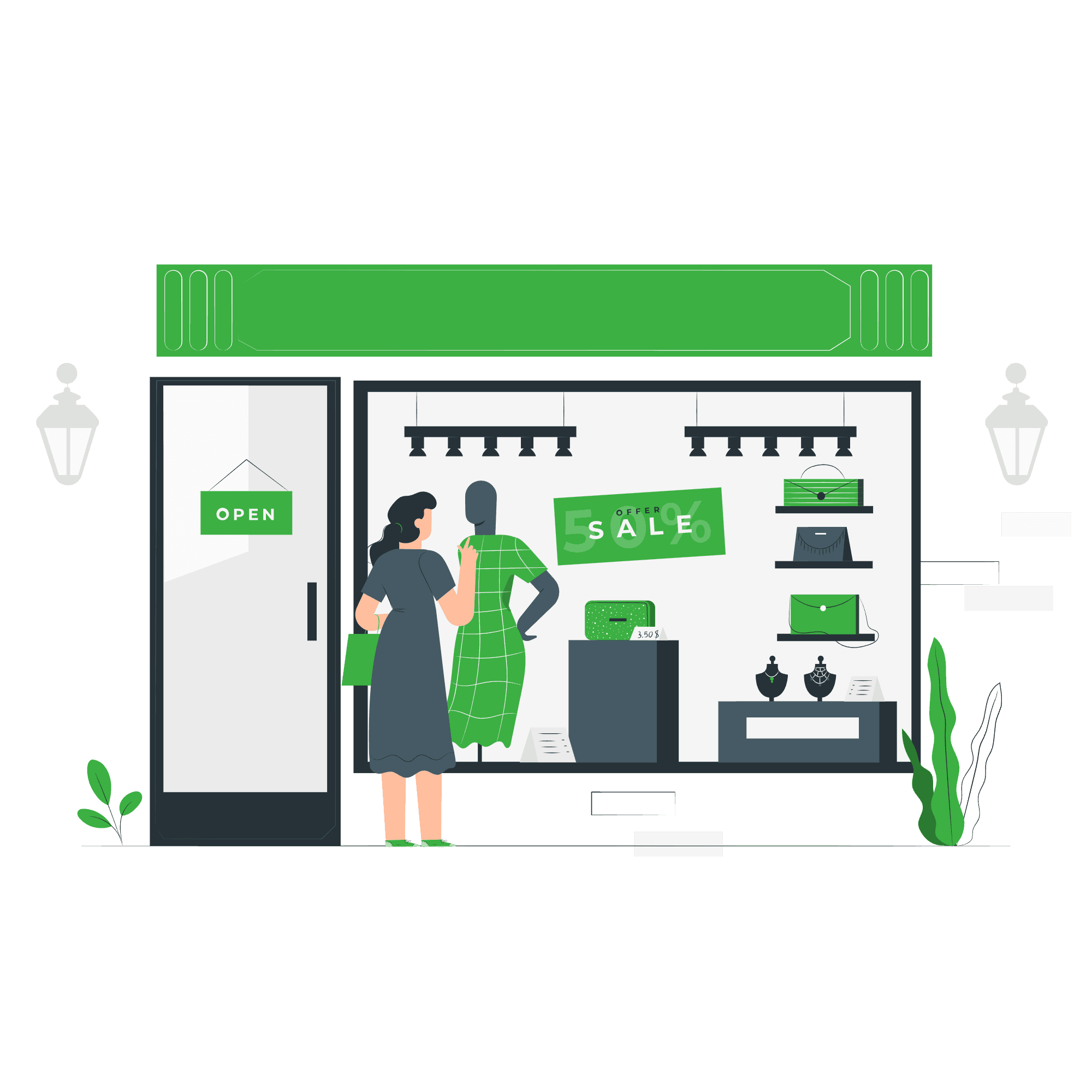 SIA for Retail — posts, reviews, and WhatsApp campaigns hover